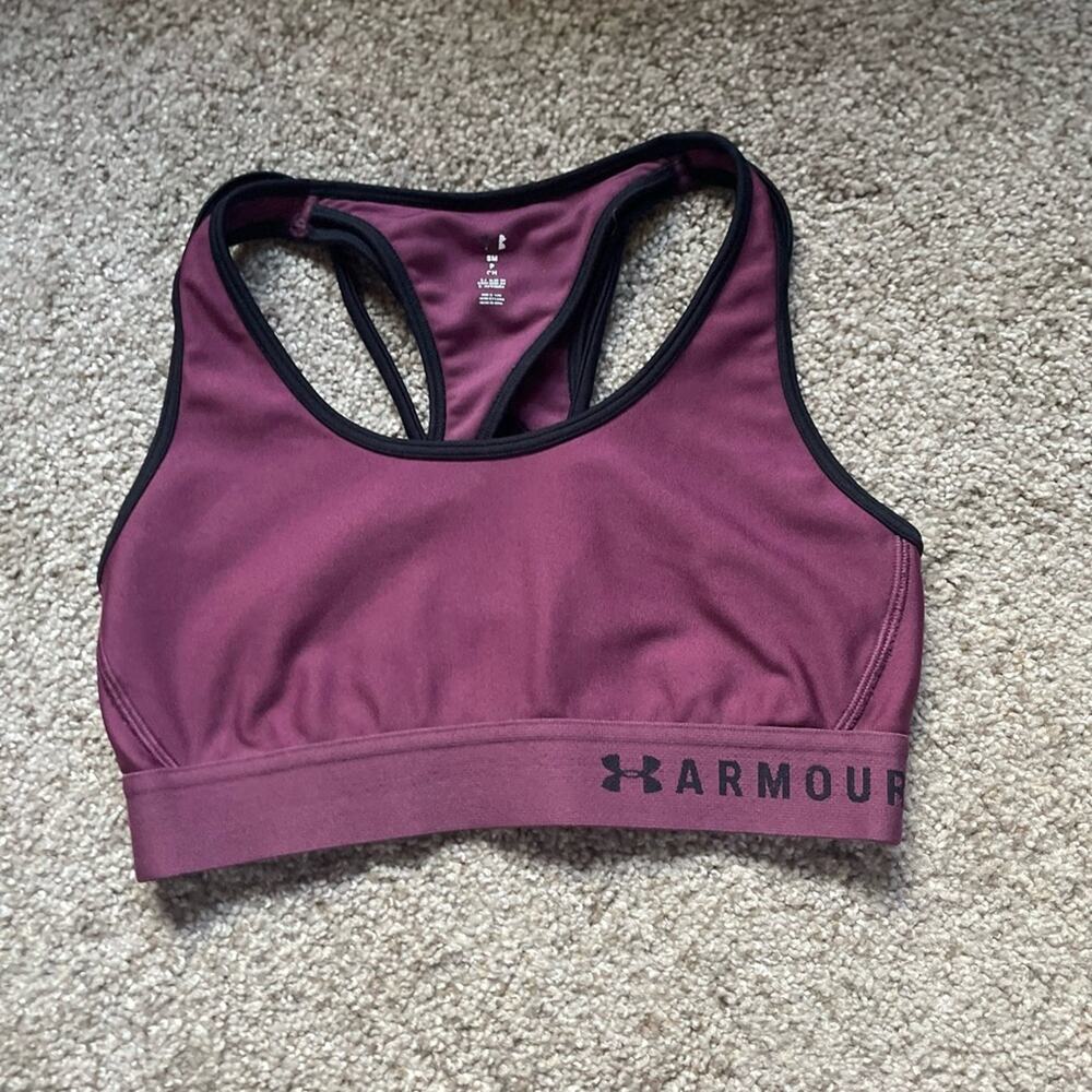 Under Armour Mid Cross back Strappy Womens Size Small Sports Bras